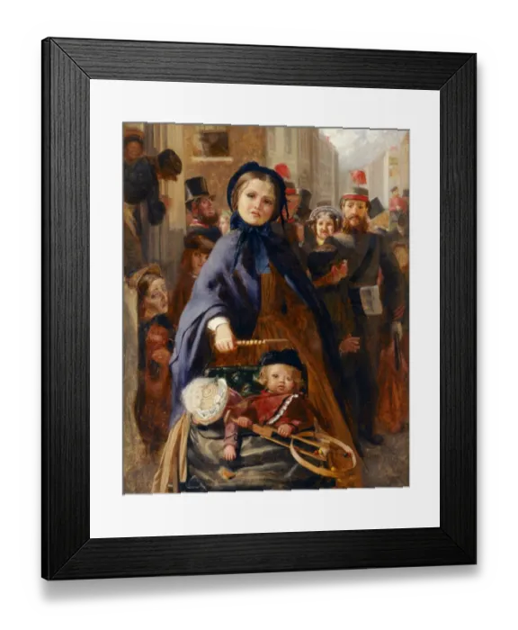 Framed Print : Boyd Houghton - London in 1865 K030521 Framed Print : Boyd Houghton - London in 1865 K030521