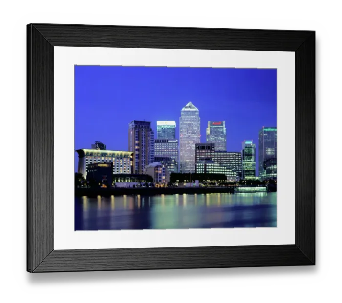 Framed Print : Canary Wharf J060021