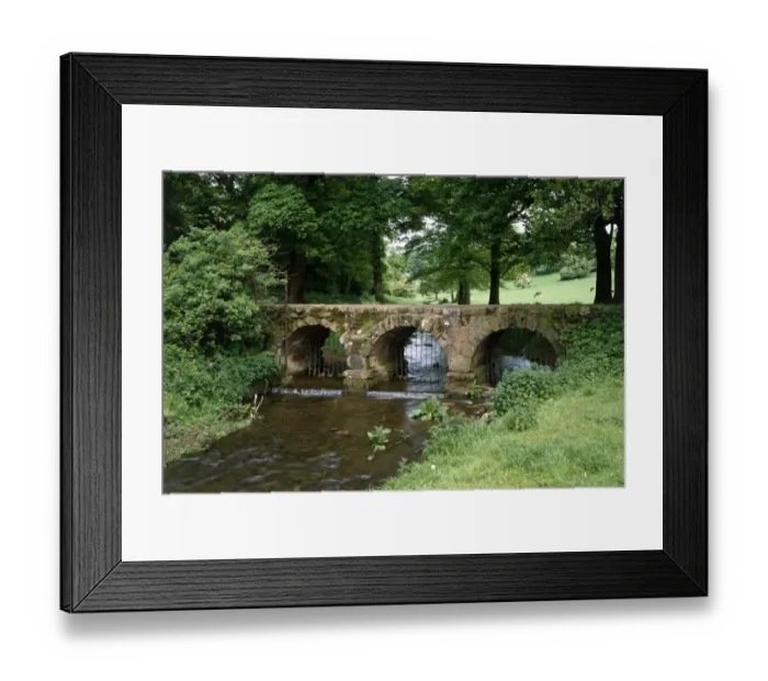 Framed Print : Bow Bridge, Cumbria K930419 Framed Print : Bow Bridge, Cumbria K930419
