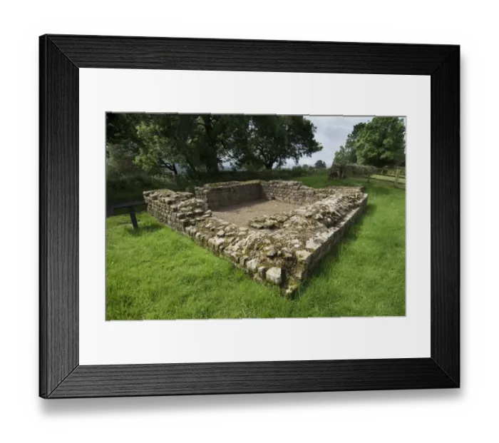 Framed Print : Leahill Turret N070979
