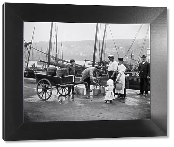 Water carrier, Newlyn Harbour a97_05334