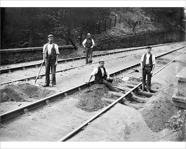 Track repairs, Bodmin Road Station, St Winnow a97_07468