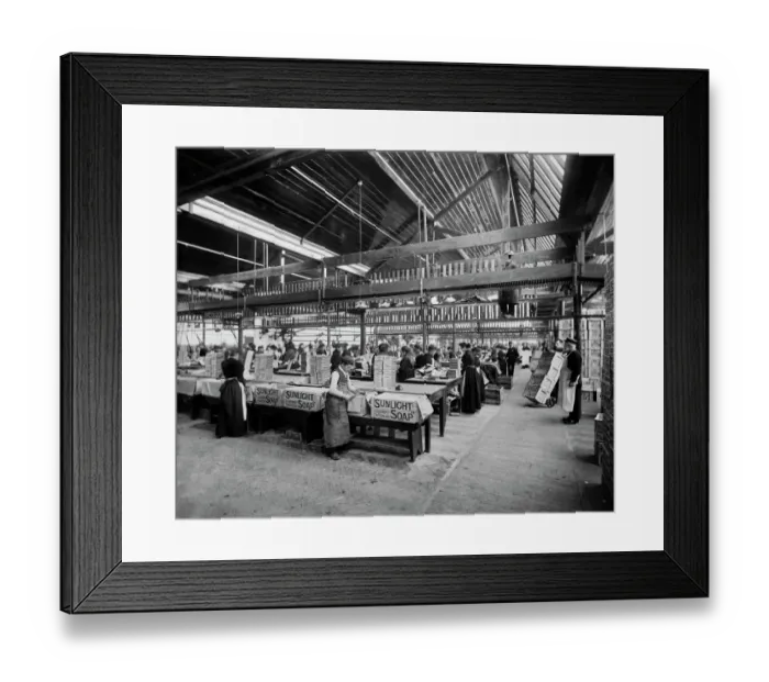 Framed Print : Port Sunlight BL14041_027