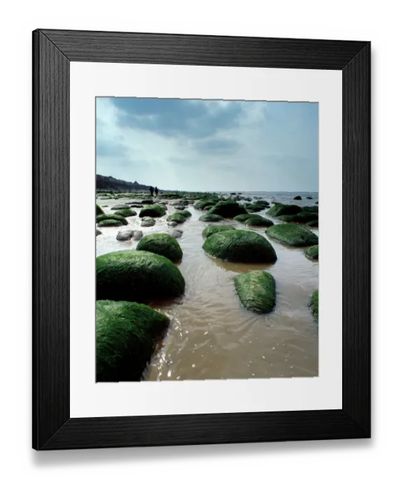 Framed Print : Hunstanton Beach K020480