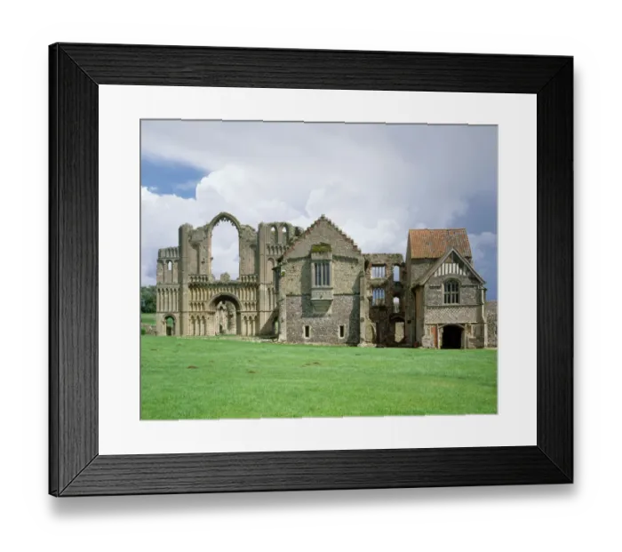 Framed Print : Castle Acre Priory J850376