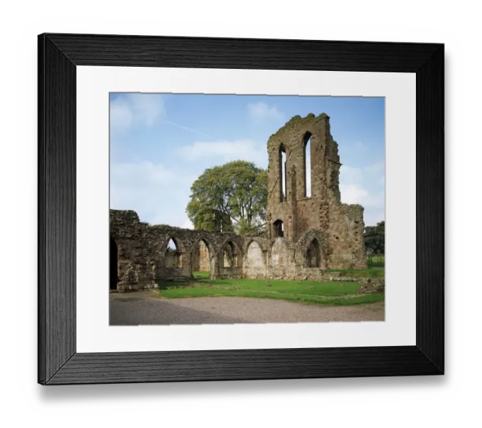 Framed Print : Croxden Abbey K021367