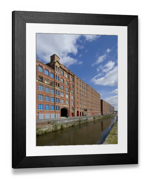 Framed Print : Ancoats Mill Complex N081088