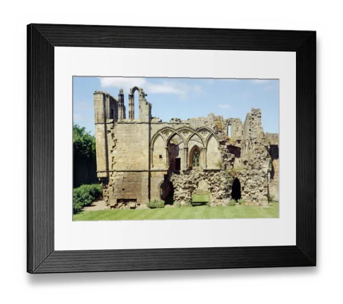 Framed Print : Easby Abbey K000914