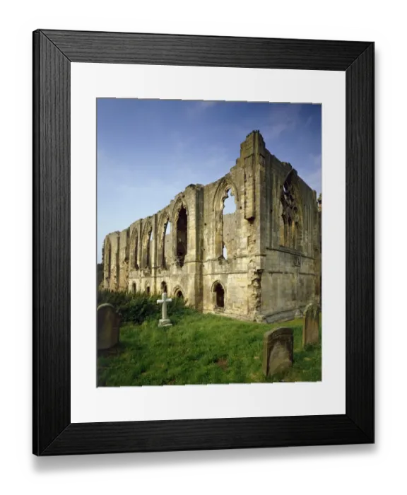 Framed Print : Easby Abbey J870557
