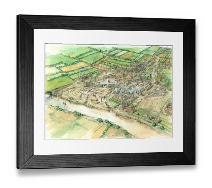 Framed Print : Stourport c1809 N070180