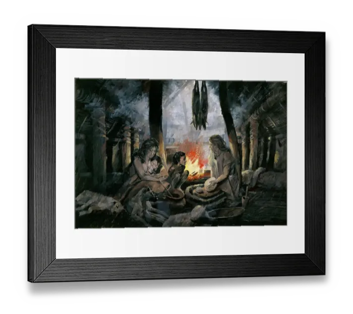 Framed Print : Grimspound J940469 Framed Print : Grimspound J940469