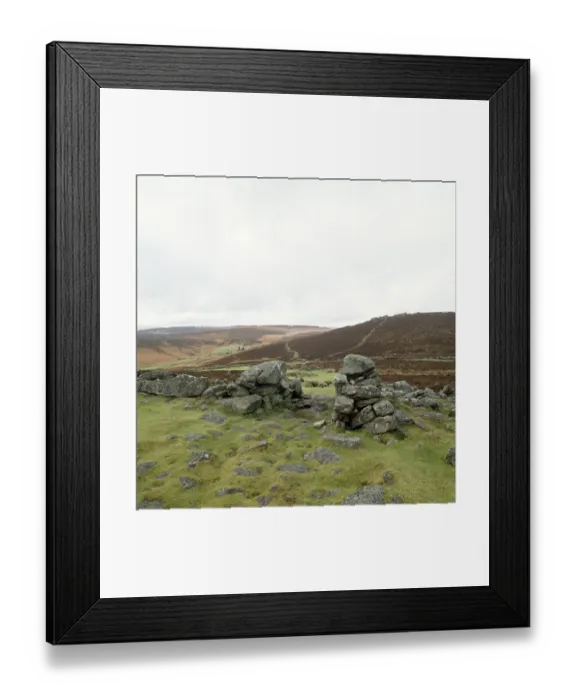 Framed Print : Grimspound K930028
