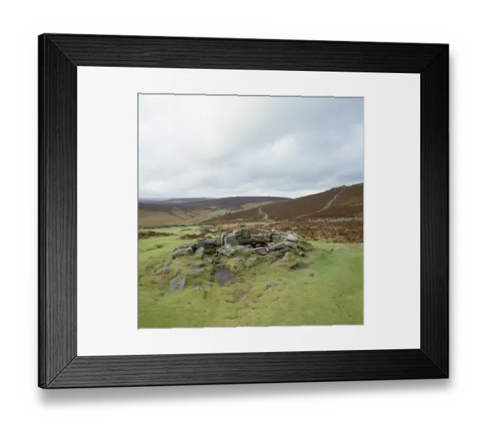 Framed Print : Grimspound K930029 Framed Print : Grimspound K930029