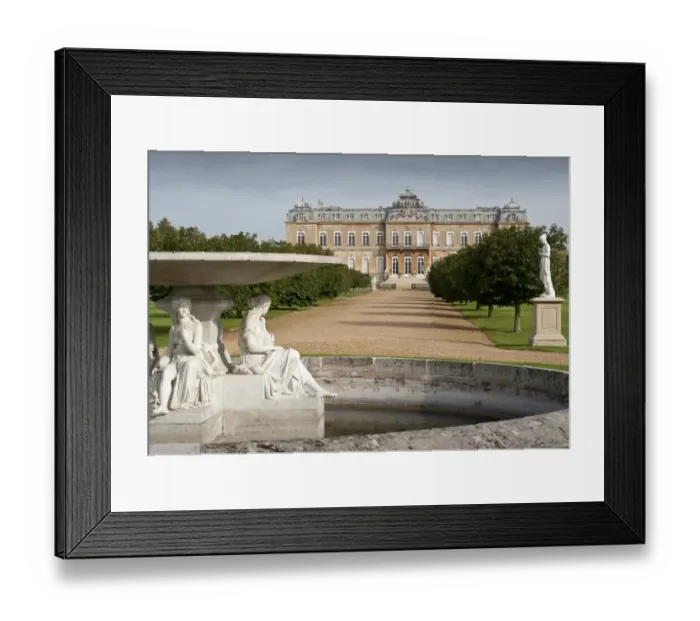 Framed Print : Wrest Park House and Gardens N100508 Framed Print : Wrest Park House and Gardens N100508