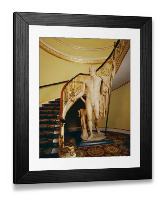 Framed Print : Canova - Napoleon as Mars the Peacemaker J040042 Framed Print : Canova - Napoleon as Mars the Peacemaker J040042