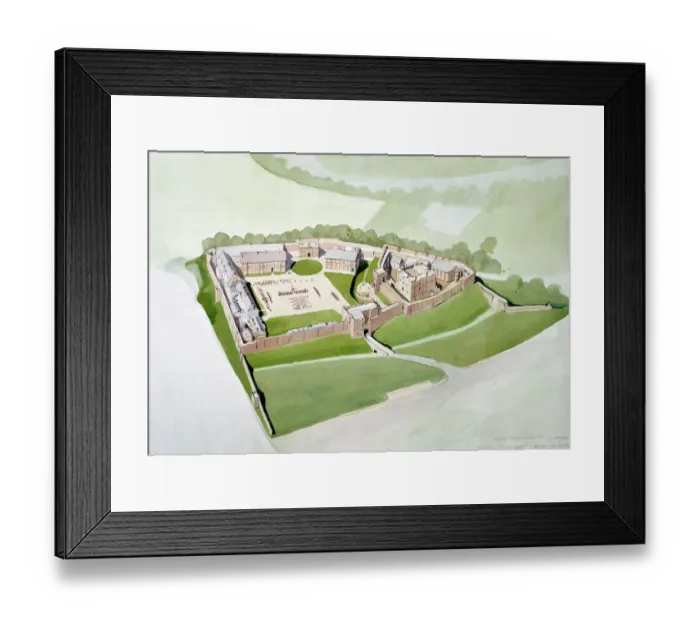 Framed Print : Carlisle Castle J950151