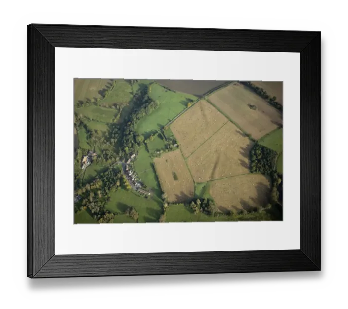 Framed Print : Hatfield Earthworks, Marden Henge N081101