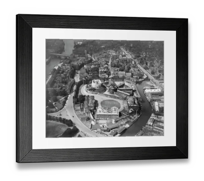 Framed Print : Cliffords Tower, York 1926 EPW016071