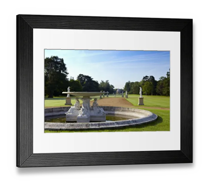 Framed Print : Wrest Park Gardens N100578