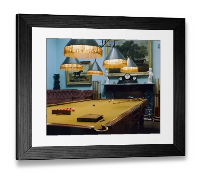 Framed Print : Brodsworth Hall, Billiard Room K950460