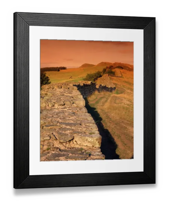 Framed Print : Hadrians Wall K961267