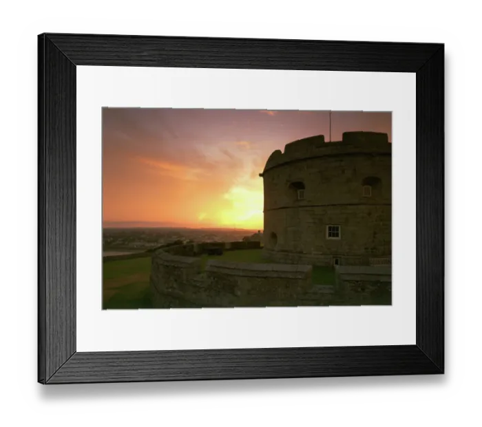 Framed Print : Pendennis Castle K970680