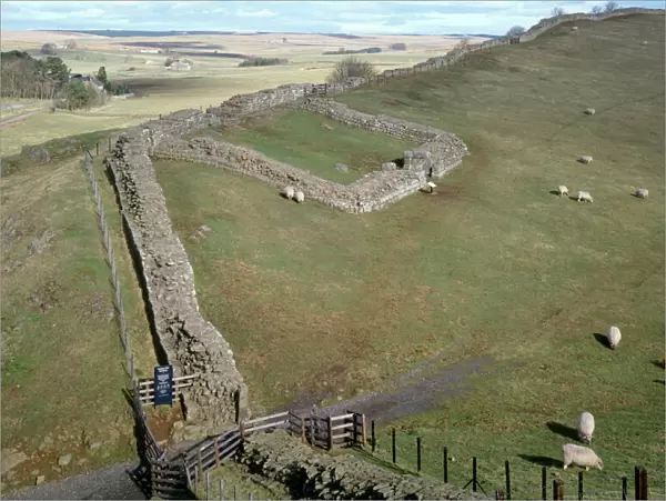 Hadrians Wall, Cawfields, Milecastle 42 K960046