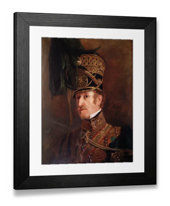 Framed Print : Pieneman - Lieutenant-Colonel William Thornhill N070460 Framed Print : Pieneman - Lieutenant-Colonel William Thornhill N070460