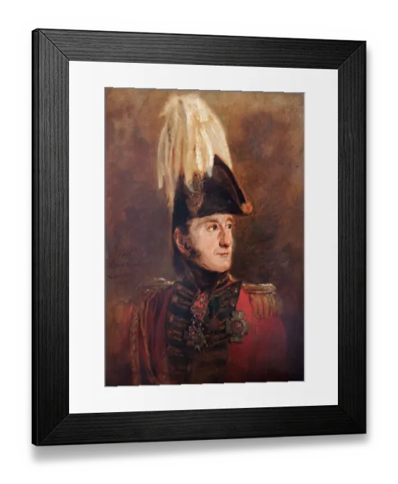 Framed Print : Pieneman - General Lord Edward Somerset N070462
