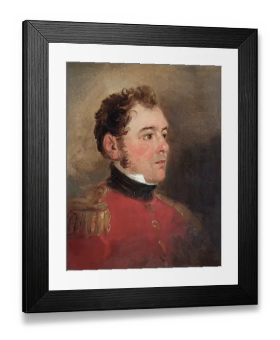 Framed Print : Pieneman - General Sir James Shaw Kennedy N070510