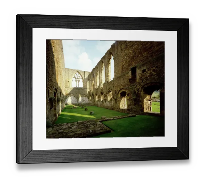 Framed Print : Easby Abbey J870555