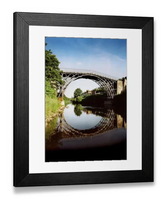 Framed Print : Iron Bridge N070066