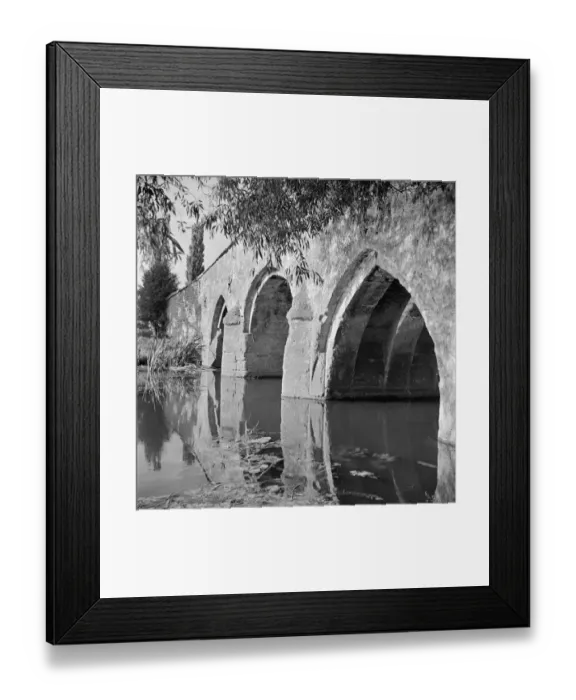 Framed Print : Old Radcot Bridge a50_01573