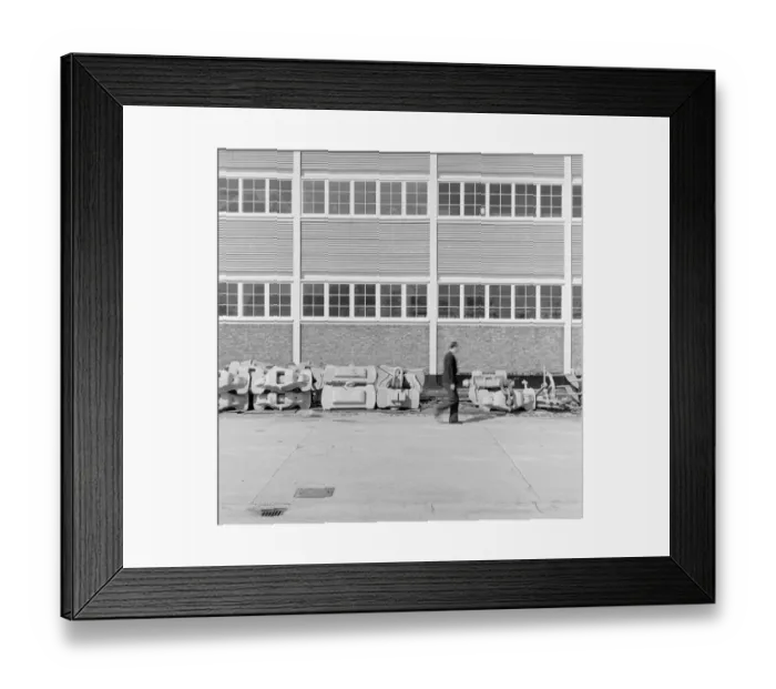 Framed Print : Sheerness Boat Store a98_04608