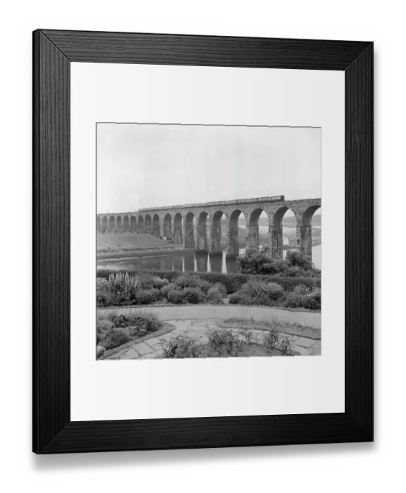 Framed Print : Royal Border Bridge a98_07079