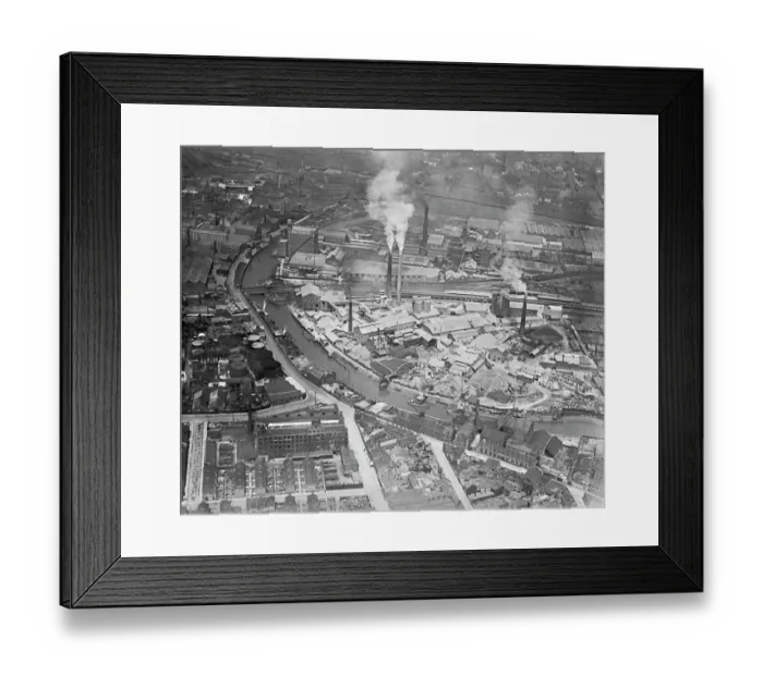 Framed Print : Earles Cement Works EPW010839