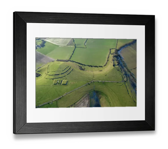 Framed Print : White Sheet Hill, Wiltshire 35576_001