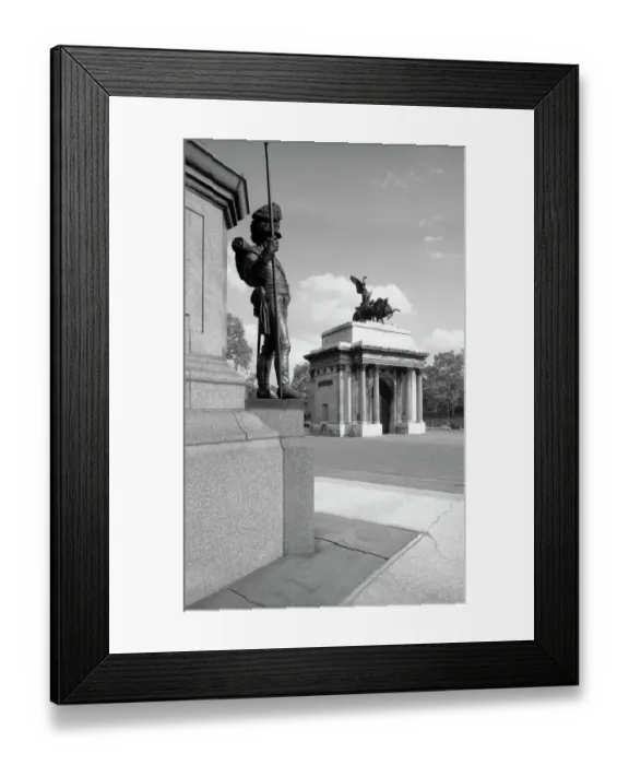 Framed Print : Wellington Arch a98_05621 Framed Print : Wellington Arch a98_05621