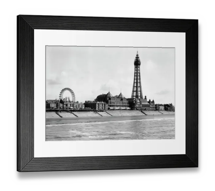 Framed Print : Blackpool around 1900 OP00480