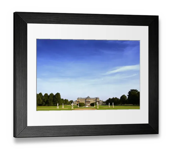 Framed Print : Wrest Park House and Gardens N100583