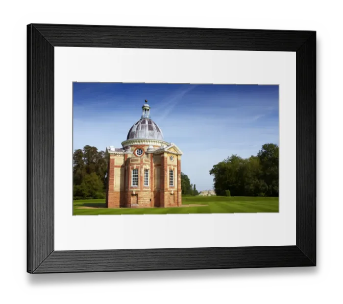 Framed Print : Wrest Park and Archer Pavilion N100593