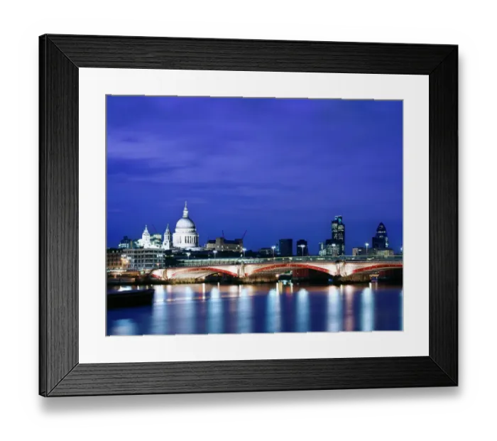 Framed Print : Blackfriars Bridge J060069 Framed Print : Blackfriars Bridge J060069