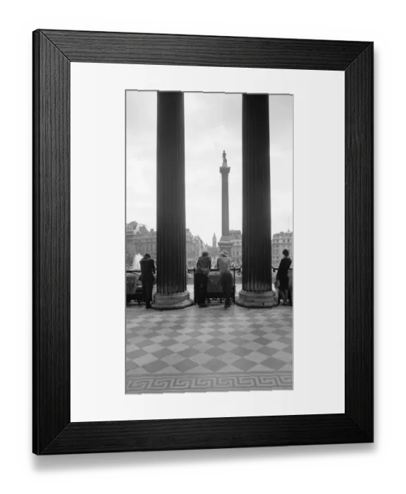 Framed Print : Trafalgar Square a98_06232