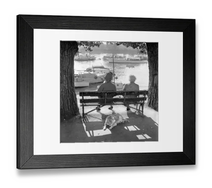 Framed Print : Strand on the Green, Chiswick a064333