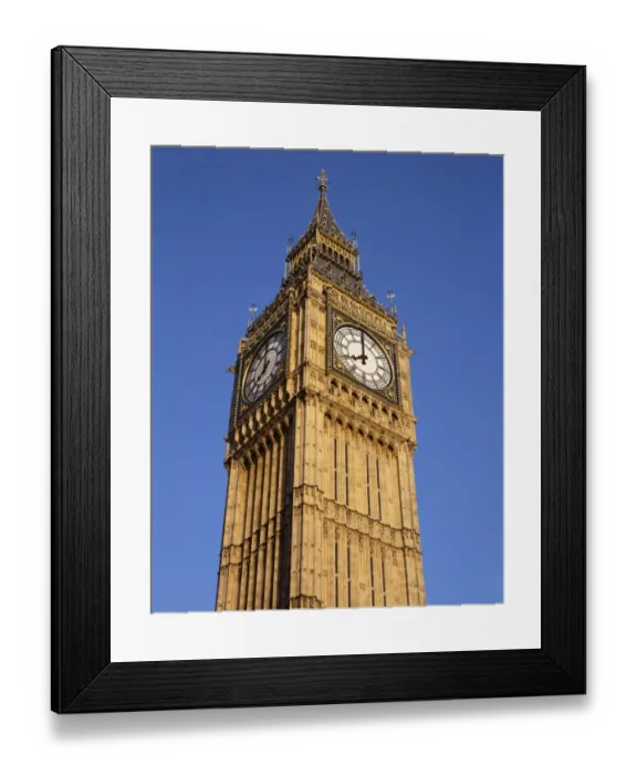 Framed Print : Big Ben Clock Tower J060189 Framed Print : Big Ben Clock Tower J060189