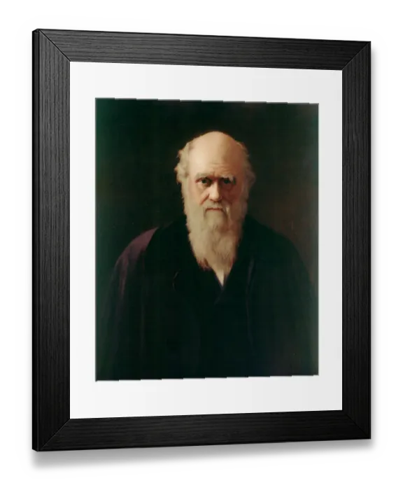 Framed Print : Reilly - Charles Darwin J970164