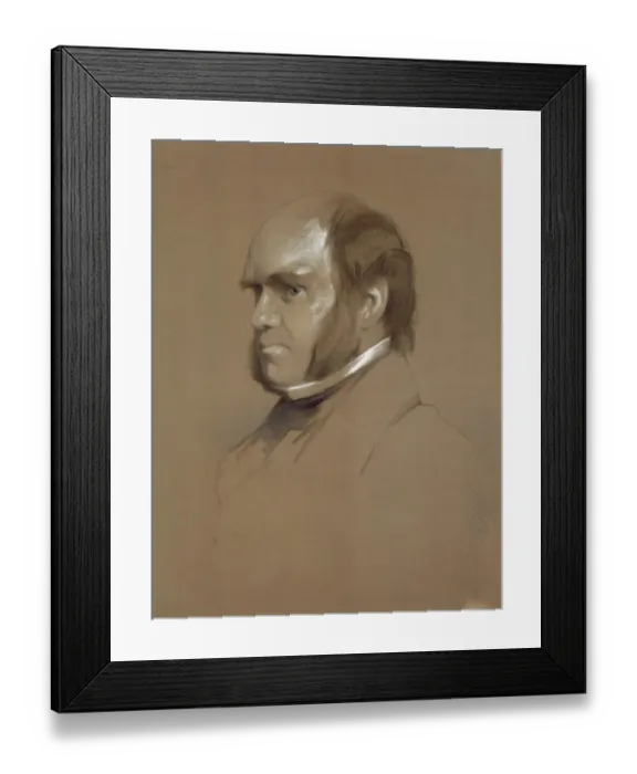 Framed Print : Laurence - Charles Darwin J970202