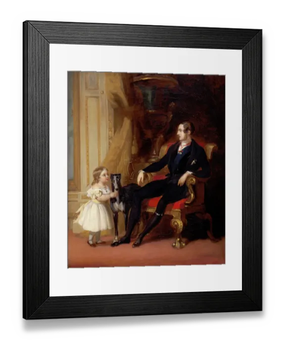 Framed Print : Lucas - His Royal Highness Prince Albert... J930017