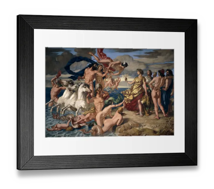 Framed Print : Dyce - Neptune resigning the Empire... J980146 Framed Print : Dyce - Neptune resigning the Empire... J980146