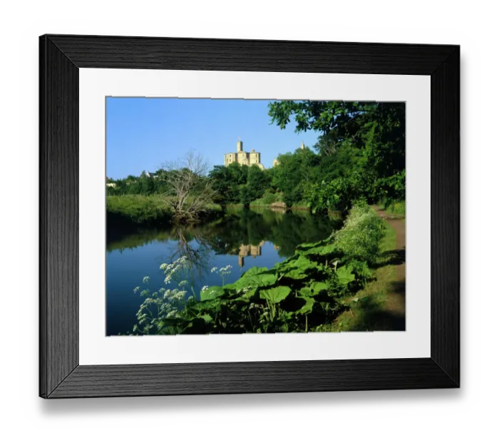 Framed Print : Warkworth Castle K021163